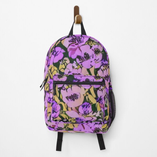 Item preview, purple flower patterns designed and sold by ArteEterno.