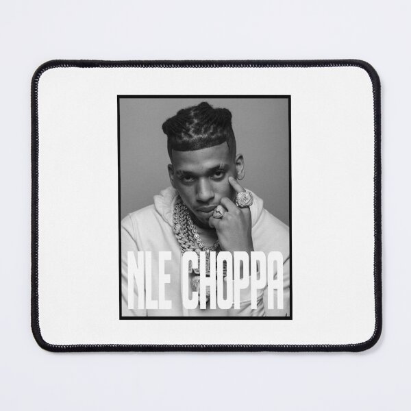 Item preview, NLE Choppa | B&W Poster Design designed and sold by Hays Graphics.