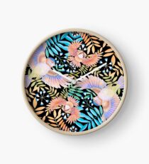 Birds of Paradise Clock