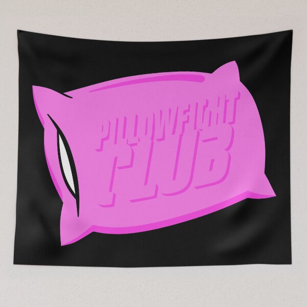Item preview, club de pelea de almohadas designed and sold by SFXmedia.