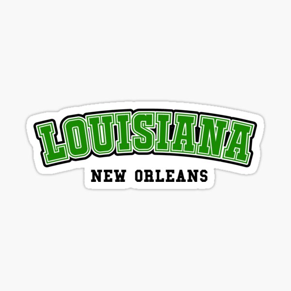 "Louisiana Pride" Sticker for Sale by binaryofthird Redbubble