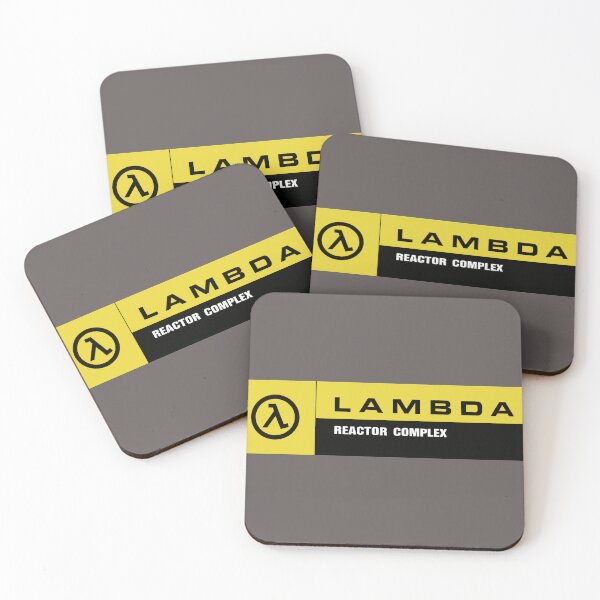 Artikelvorschau, Halbwertszeit Lambda-Komplex Reaktorkomplex Beschilderung - Gelb 1,6 CS entworfen und verkauft von LGSmerch.
