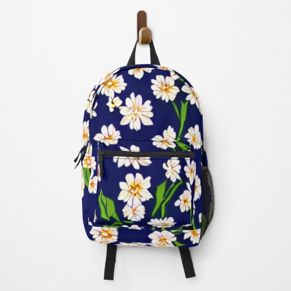 Item preview, white flower patterns designed and sold by ArteEterno.