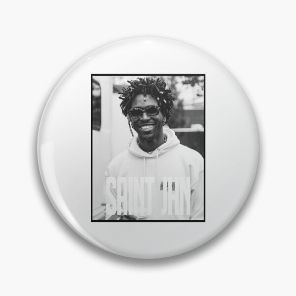 Item preview, SAINt JHN | B&W Poster Design designed and sold by Hays Graphics.