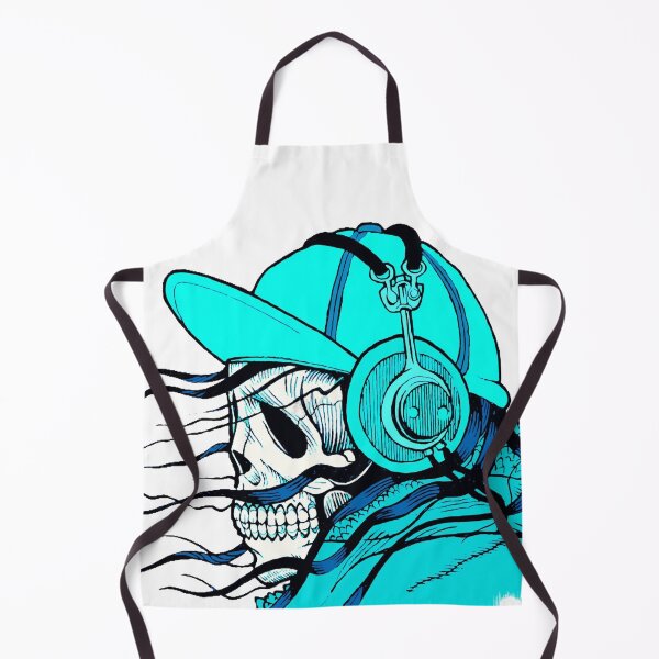 Item preview, Turquoise Skeleton with Headphones, Music style designed and sold by Dven-Clothes.
