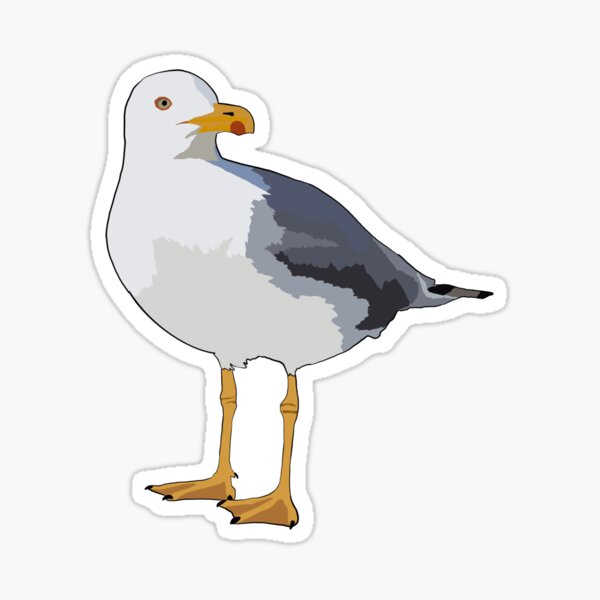 Item preview, Realistic Seagull / Beach Bird / Birds aren’t real  designed and sold by roleydesigns.