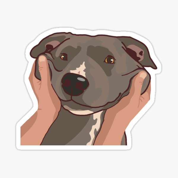  INDIGOS UG - Car Sticker - Decal - Stafford Dog Breed