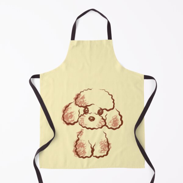 Item preview, Simple brush doodle of a poodle designed and sold by Toru Sanogawa.