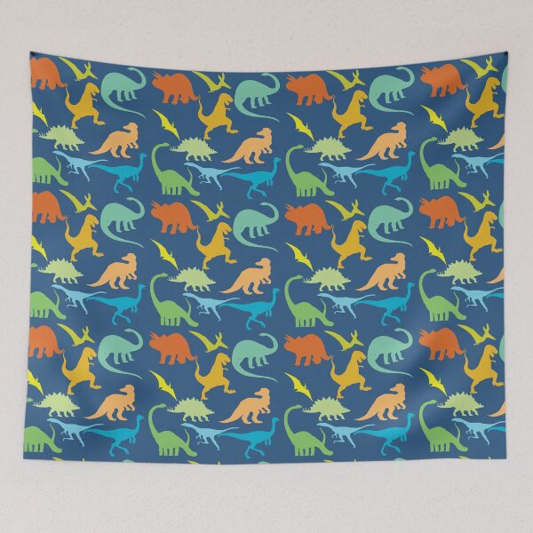 Item preview, Colorful Dinosaur Pattern  designed and sold by ironydesigns.