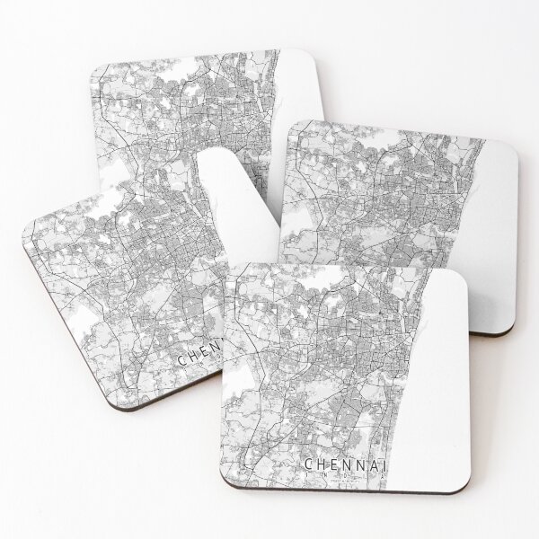Item preview, Chennai City Map of India - Light designed and sold by deMAP.