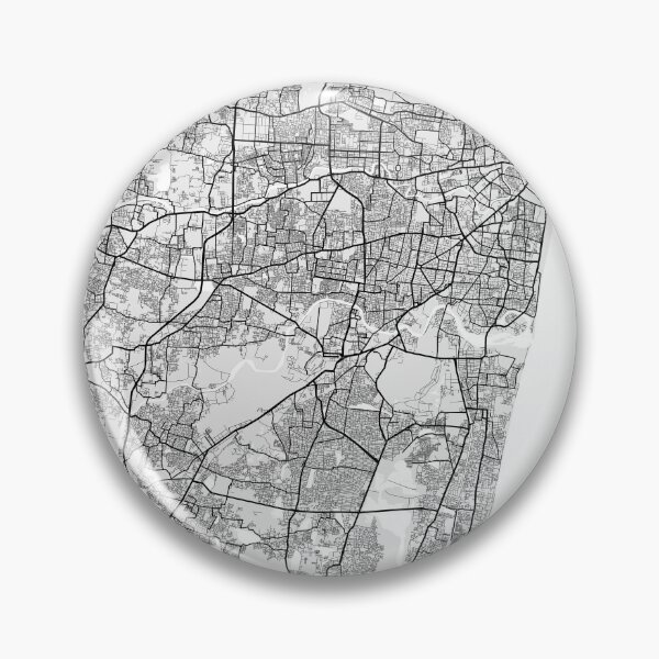 Item preview, Chennai City Map of India - Light designed and sold by deMAP.