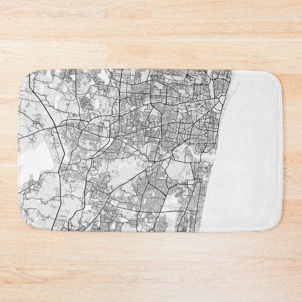 Item preview, Chennai City Map of India - Light designed and sold by deMAP.