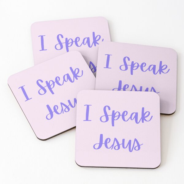 Item preview, I Speak Jesus designed and sold by PemakateCalico.