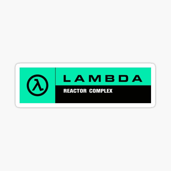 Item preview, Signalisation du complexe réacteur Lambda à demi-vie - Liquide de refroidissement designed and sold by LGSmerch.