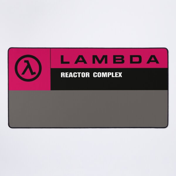 Item preview, Half-Life Lambda Complex Reactor Complex Signage - Neon Pink designed and sold by LGSmerch.