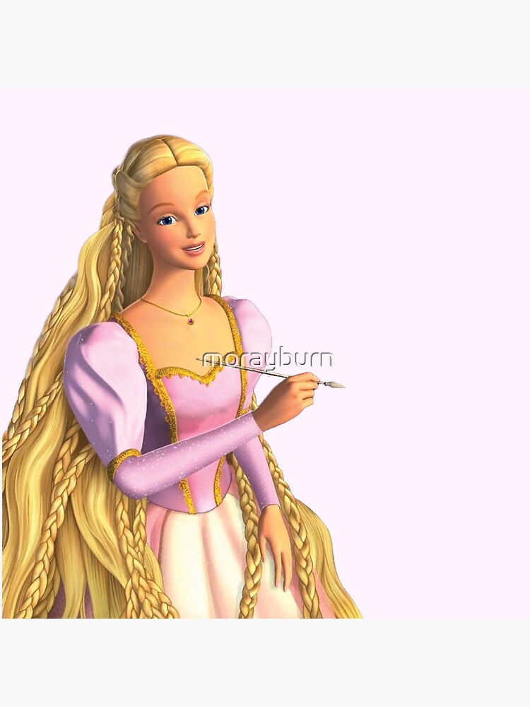Barbie Rapunzel Poster for Sale by morayburn