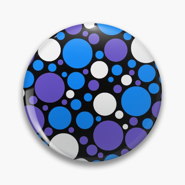 Item preview, Blue, White, And Purple Scattered Dots Pattern designed and sold by DEC02.
