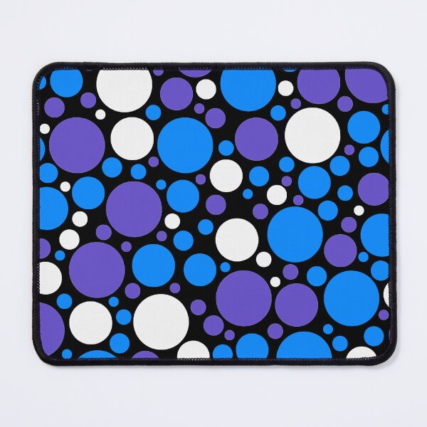 Item preview, Blue, White, And Purple Scattered Dots Pattern designed and sold by DEC02.