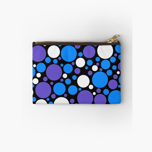 Item preview, Blue, White, And Purple Scattered Dots Pattern designed and sold by DEC02.