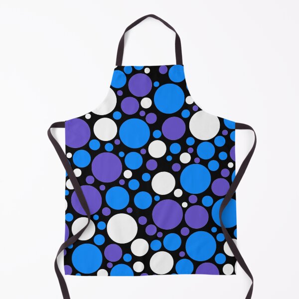 Item preview, Blue, White, And Purple Scattered Dots Pattern designed and sold by DEC02.