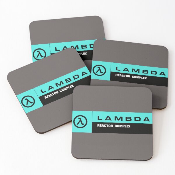 Item preview, Half-Life Lambda Complex Reactor Complex Signage - Redemption Blue designed and sold by LGSmerch.