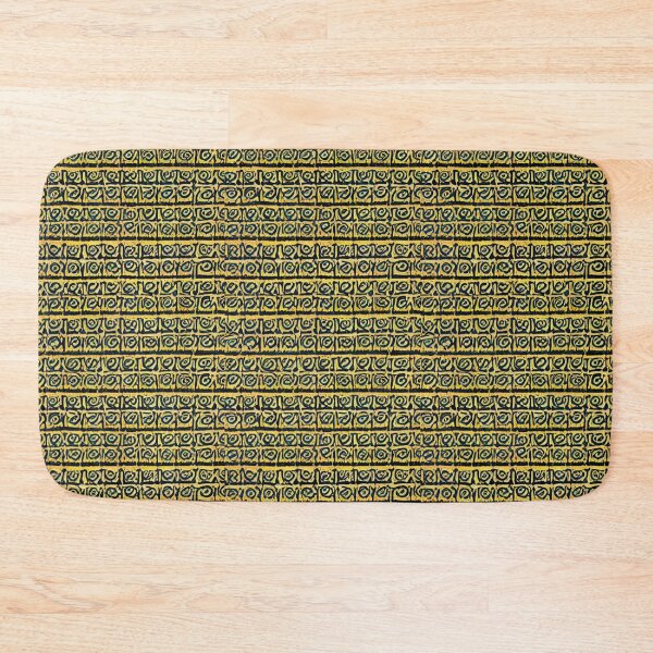 Item preview, Abstract gold rose pattern  designed and sold by NellVerde.