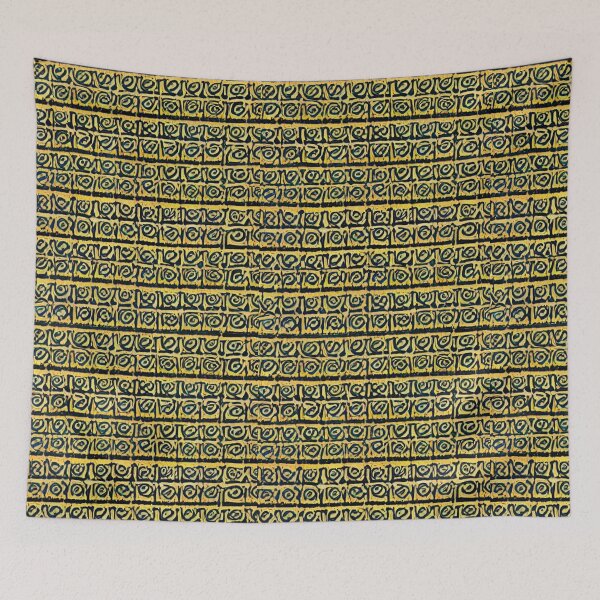 Item preview, Abstract gold rose pattern  designed and sold by NellVerde.