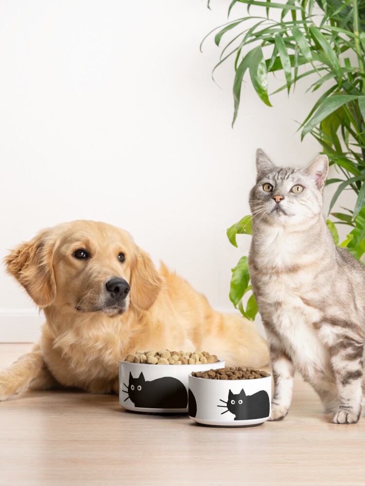 Alternate view of Black Cat(s) Pet Bowl