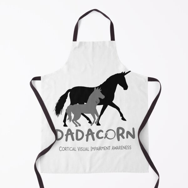 Artikelvorschau, Cortical Visual Impairment Awareness Dad Unicorn Dadacorn Support Cortical Visual Impairment Warrior entworfen und verkauft von RunningShop.