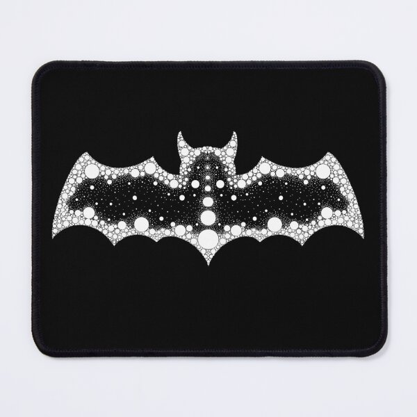 Item preview, Dotart/Dotwork Bat illustration designed and sold by MagnetitaBySil.