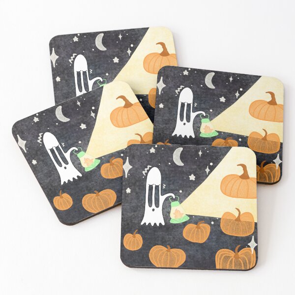 Item preview, Ghost in a Pumpkin Patch, Scared of the Dark  designed and sold by samejane.
