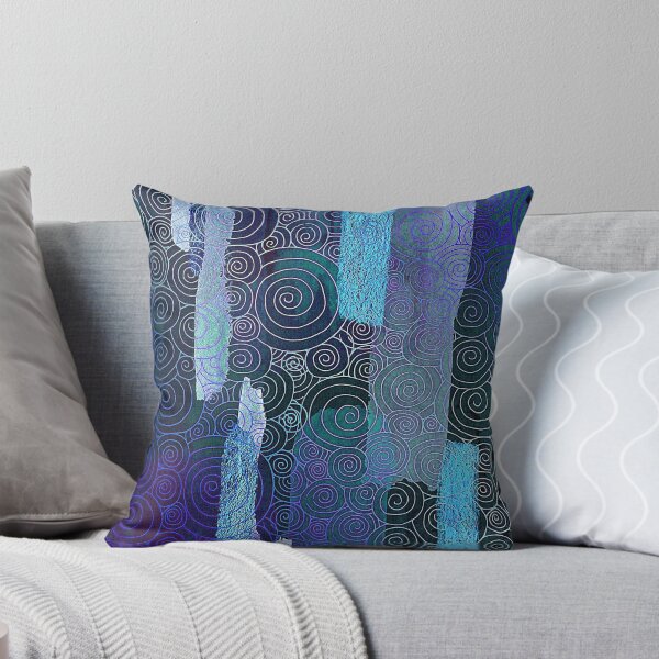 Item preview, Blue, Purple, Aqua, And Lilac Abstract Modern Designs designed and sold by DEC02.
