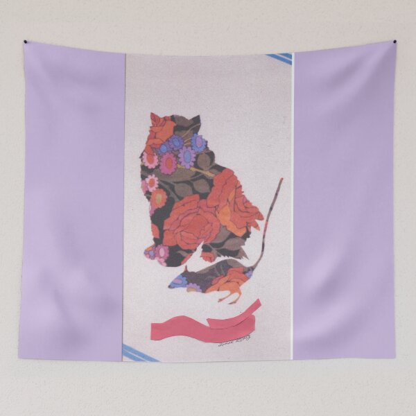 Item preview, Cat and Mouse, Psychedelic, from Papercut designed and sold by SilverGal.