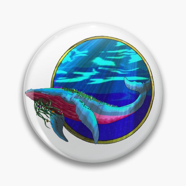 Item preview, Flying whale designed and sold by WarpedTreasure.