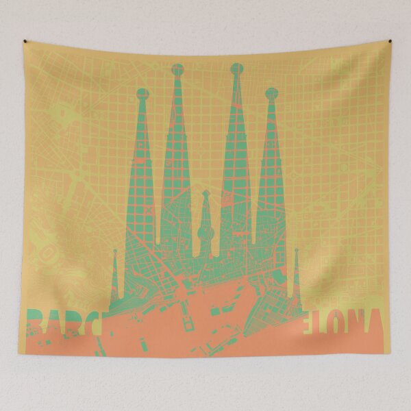 Item preview, Sagrada Familia, Barcelona designed and sold by PlanosUrbanos.