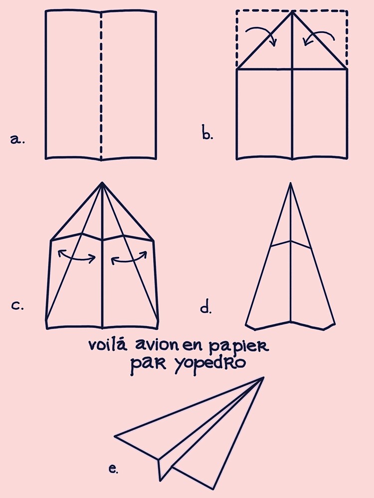 Kids Paper Plane Shirt • Yélo Pomélo