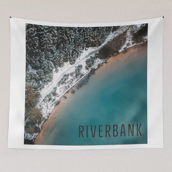 Item preview, Riverbank photo  designed and sold by WildLandscaper.