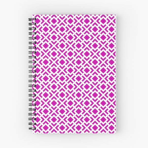 Item preview, Geometric Pattern: Diamond Bracket: Pink designed and sold by Red Wolf.