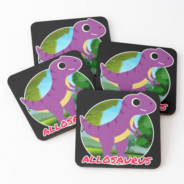 Item preview, Allosaurus Cartoon designed and sold by Dev  Art.