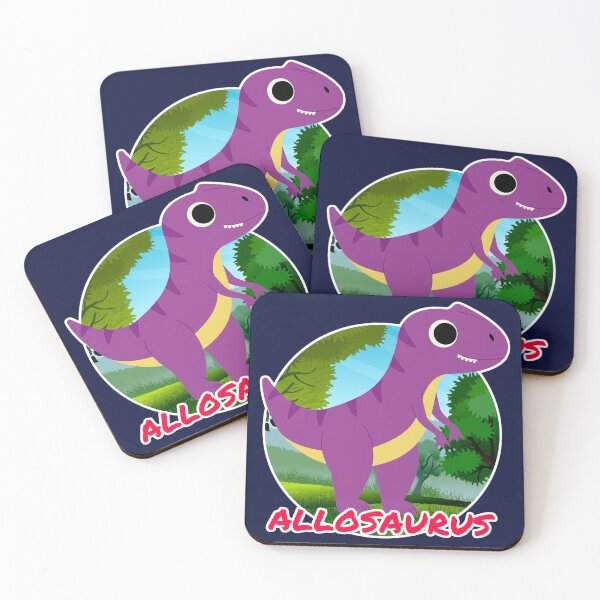 Item preview, Allosaurus Cartoon designed and sold by Dev  Art.