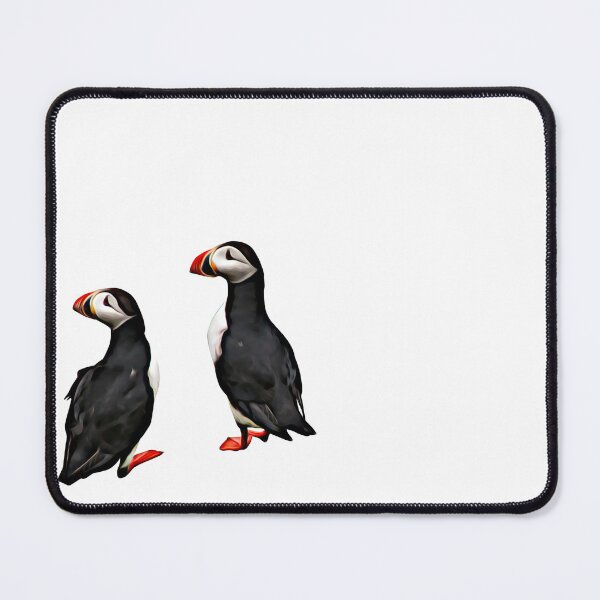 Item preview, Puffin Bird pair designed and sold by AngryOcean.