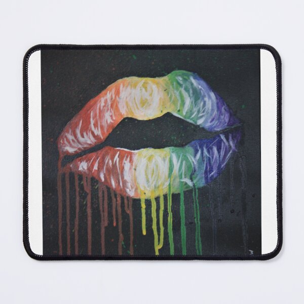 Item preview, Rainbow drippy lips designed and sold by mkfloriomanning.