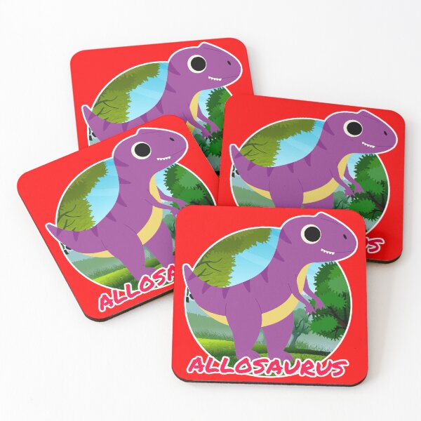 Item preview, Allosaurus Cartoon designed and sold by Dev  Art.