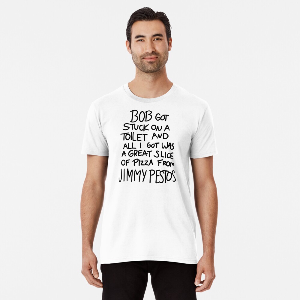 "Jimmy Pesto" Tshirt by Redbubble bob got stuck on a