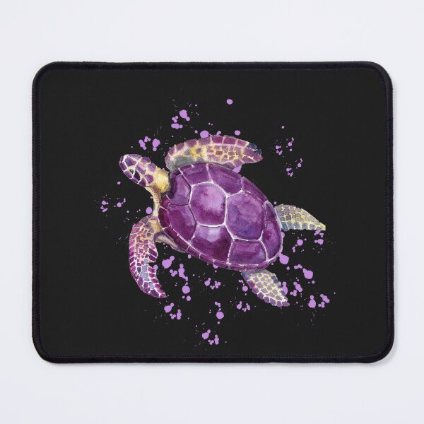Item preview, Purple Sea Turtle designed and sold by HappyLifeCreate.