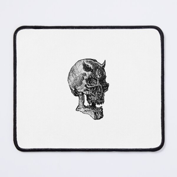 Item preview, Mutated Skull Drawing #1 designed and sold by ThomasHeadArt.