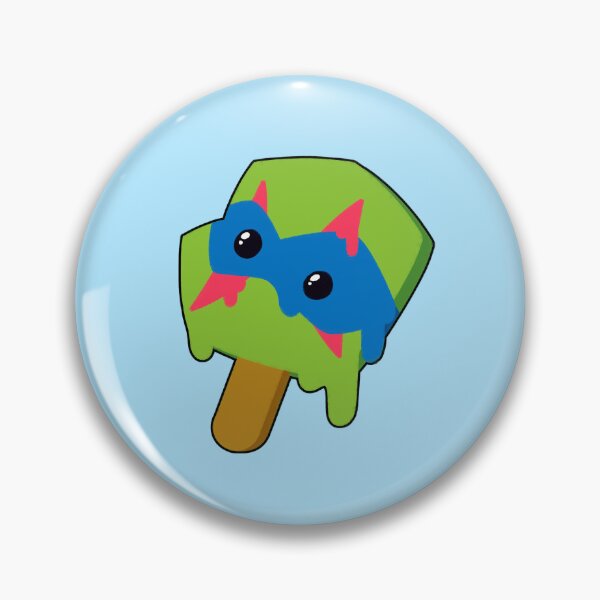 Melting Leonardo Popsicle Pin