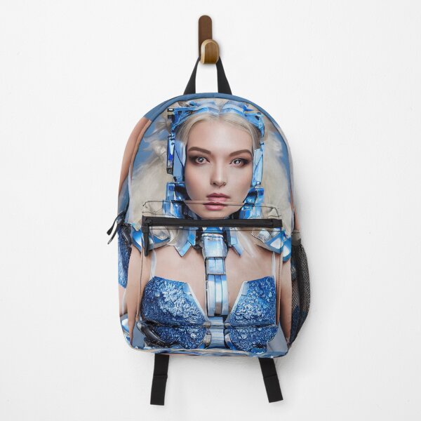 Item preview, Piloto de nave espacial cibernética gloriosa futurista designed and sold by Stanley de Wekker.