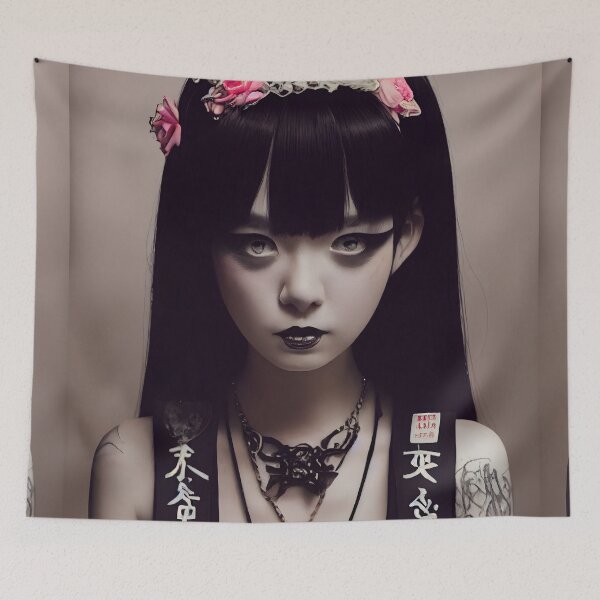 Item preview, Goth Girl 1 designed and sold by sixblackroses.