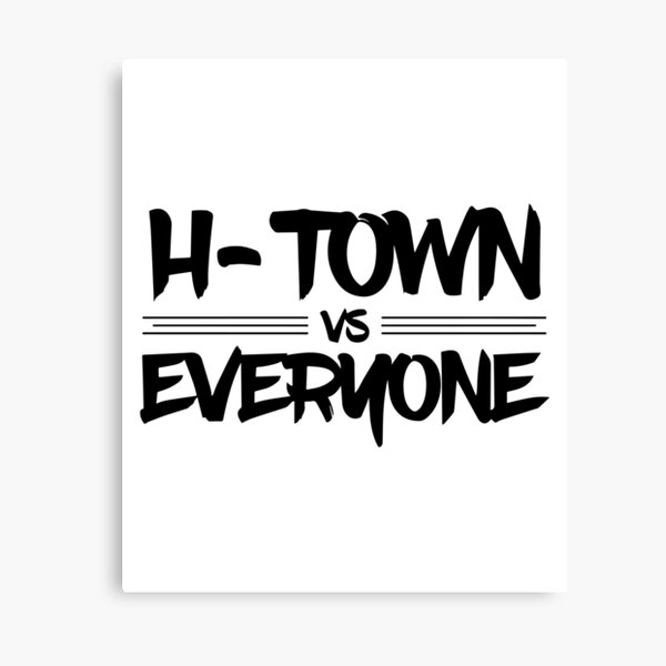 H-town Metal Print for Sale by machead13